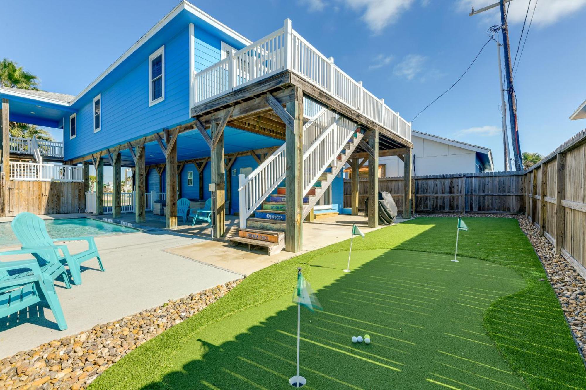 Trendy Port Aransas Home With Private Pool And Deck! Extérieur photo