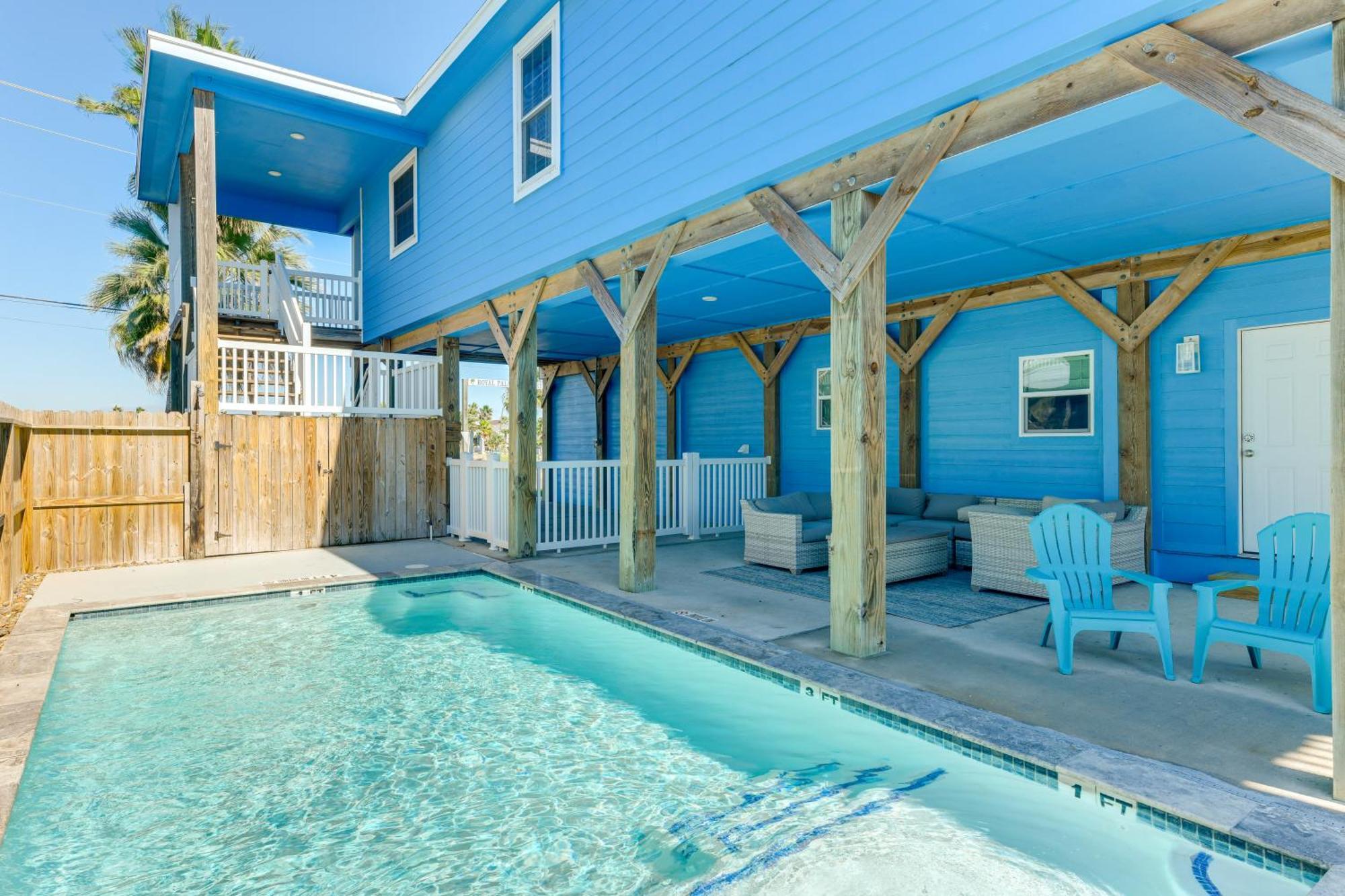 Trendy Port Aransas Home With Private Pool And Deck! Extérieur photo